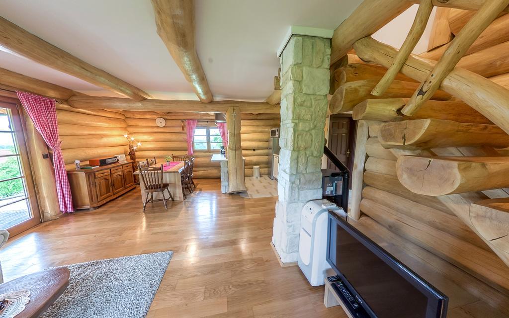 Villa BeaR's LOG Selište Drežničko Exterior foto