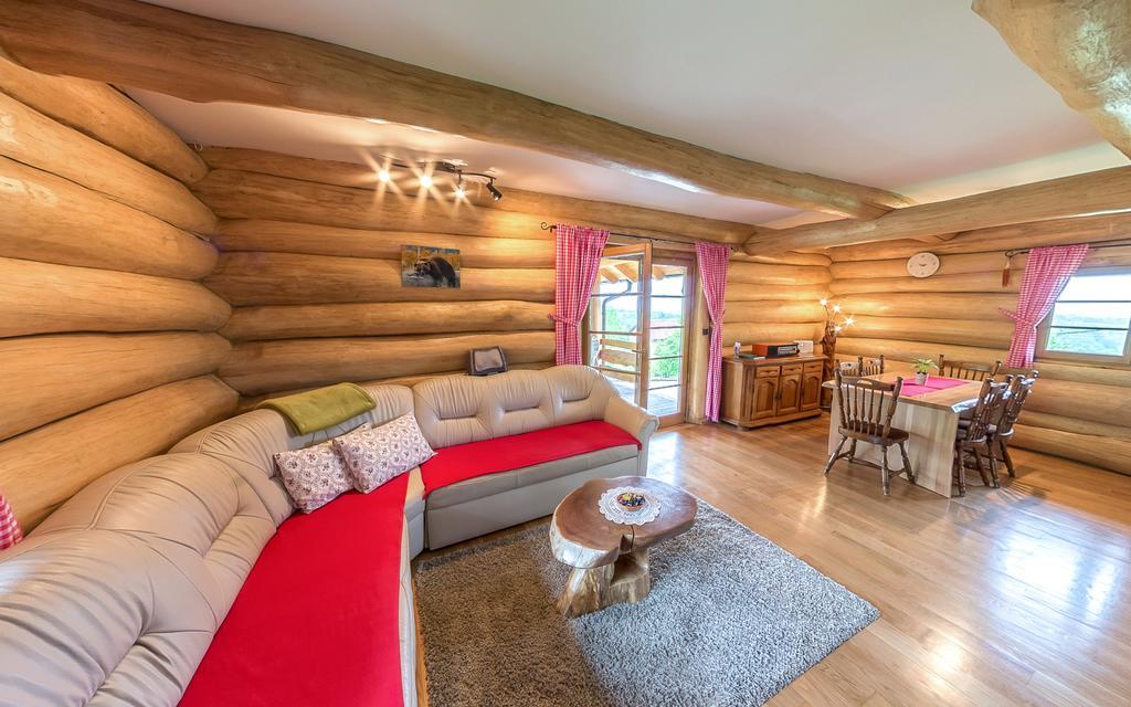 Villa BeaR's LOG Selište Drežničko Exterior foto